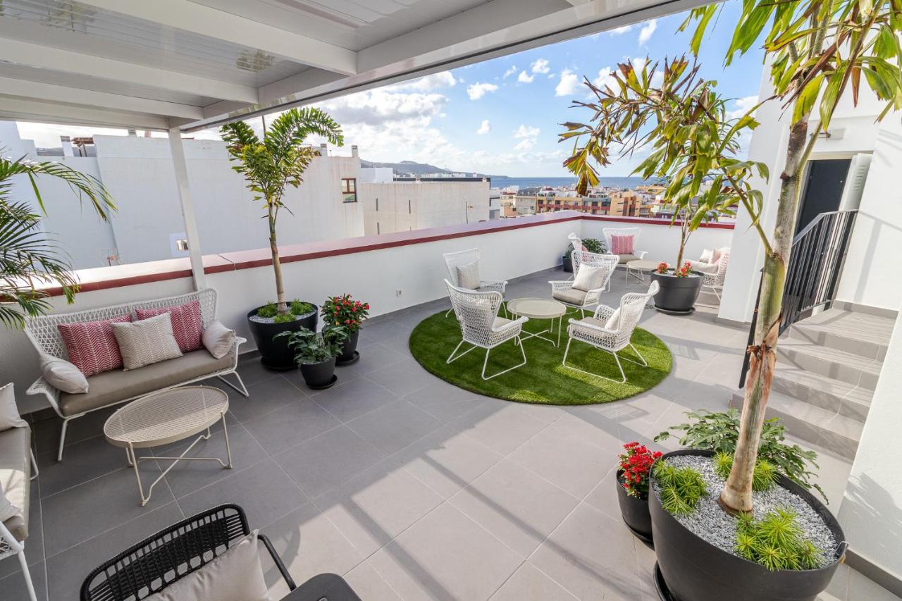 Flatguest Viriato - Wifi - Ac - Terraza Compartida Apartman Las Palmas de Gran Canaria Kültér fotó